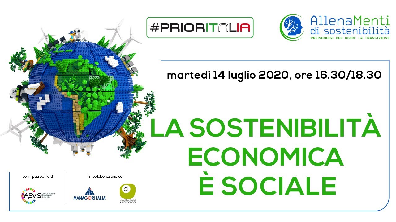 La sostenibilità economica è sociale - YouTube