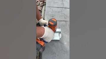 Driving Simpson Strong Tie Titen HD 5/8” Anchor with the Ridgid Impact Wrench! #shorts #tools