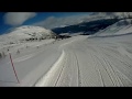 Skiing at Voss in Norway