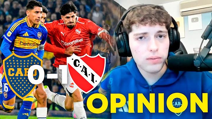DAVOO XENEIZE TRAS LA ELIMINACION DE BOCA JUNIORS ANTE INDEPENDIENTE
