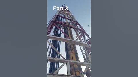 Rig View Video Part 3|  #drilling #shorts