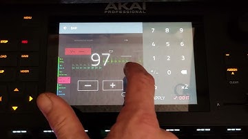 Akai Force MPC Pulldown Menu - Mystery X Button Explained!
