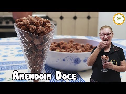 Sabe aquele AMENDOIM DOCE  do Shopping ? Aqui está a receita | Amendoim Doce com 3 Ingredientes #387