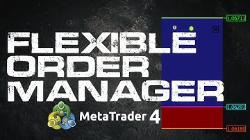 FLEXIBLE ORDER MANAGER TOOL I RISK REWARD TOOL FOR METATRADER 4 I AUTOMATIC EXECUTION SOFTWARE