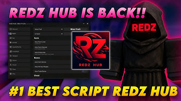 #1 Blox Fruits Script: REAL REDZ HUB Script WORKING 100% Auto Sea Event, Auto Dragon Dojo, Auto PH