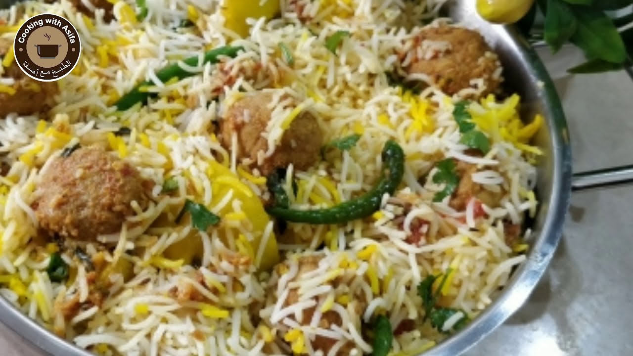 Kofta Biryani Recipe | Cooking with Asifa