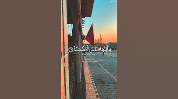 مقطع تلاوة القران السورة الفجر خاشعة مؤثرة بصوت الحزین الشیخ حامد ولی زاده quran