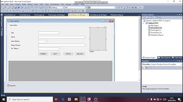 Tutorial membuat From Login  CRUD menggunakan aplikasi Microsoft Visual Basic Dengan Database