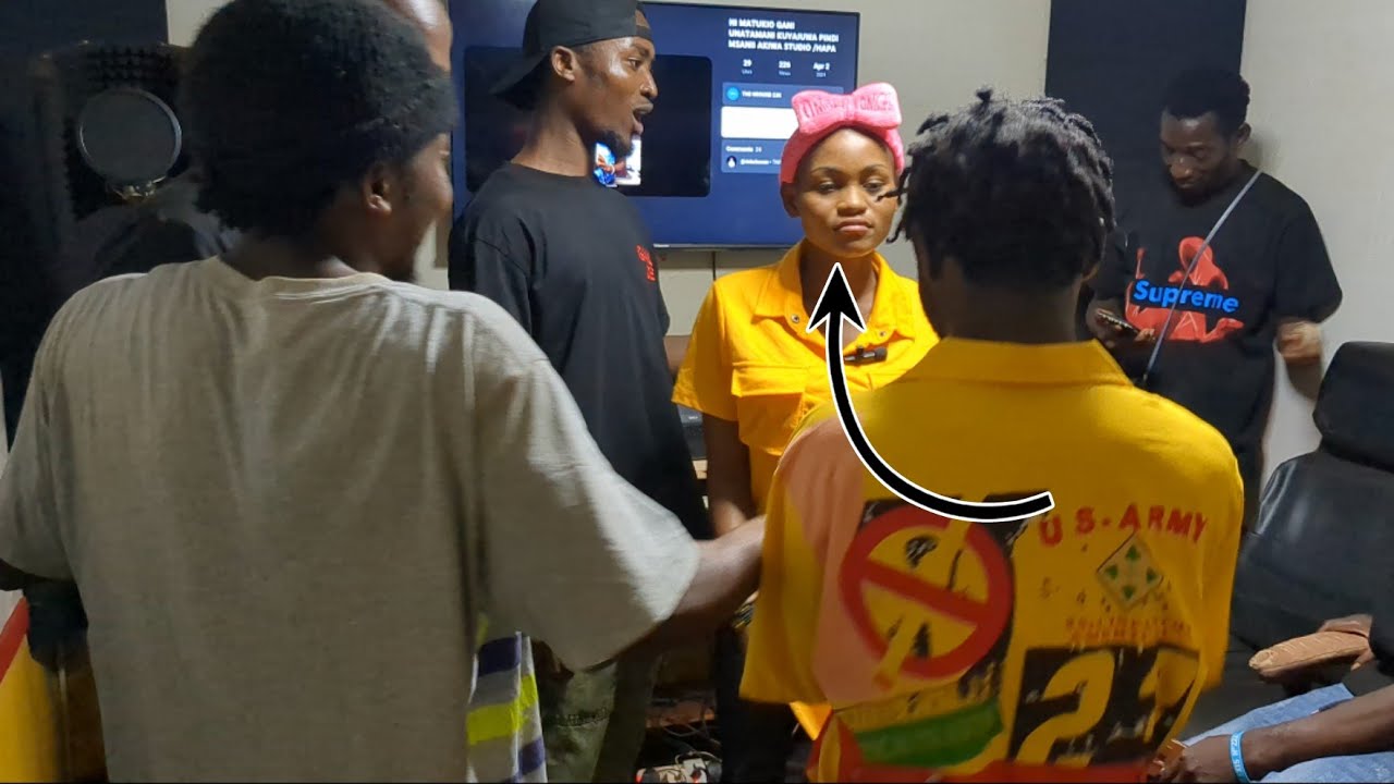 DOGO ZUUH APANIKI STUDIO BAADA YA NYAGO KUMTAJA SHANI /NDANI YA SWALI LA KIZUSHI NA SPEADE BEAT