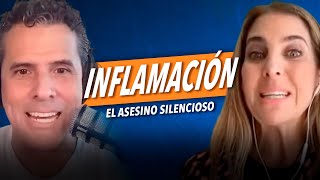 La inflamación es un asesino silencioso.  Nathaly Marcus con Marco Antonio Regil