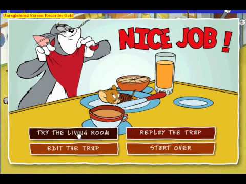 Tom and Jerry: Tom's Trap-O-Matic - Set up Elaborate Traps to