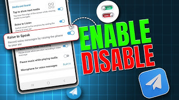 How to Enable/Disable Raise to Speak Feature on Telegram | Telegram Raise to Speak Feature