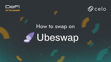 How to swap on Ubeswap
