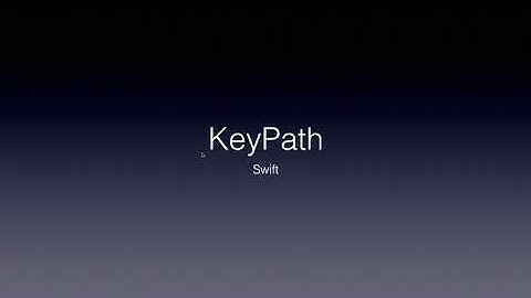 Swift KeyPath