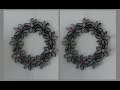 DIY: Wreath Made out of Toilet Paper Rolls by {MadeByFate} #16