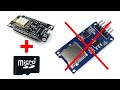 Подключение MicroSD к NodeMCU без SD шилда. Розыгрыш!