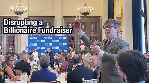 Trolling a Billionaire Fundraiser