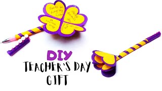 Teacher's Day Gift Idea || DIY Gift Idea || Pen decorating idea || Easy Craft