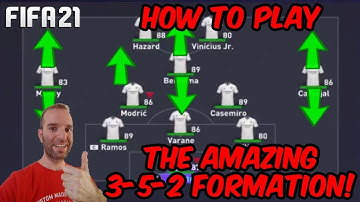 HOW TO PLAY THE AMAZING 3-5-2 FORMATION! - FIFA 21 TUTORIAL