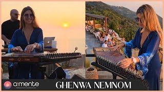 Ghenwa Nemnom Live at Amente Lefkada | Ethnic Music & Breathtaking Sunset 🌅| Amente Lefkada
