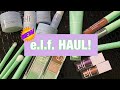 ELF HAUL! ELF MINT MELT COLLECTION + HYDRATED EVER AFTER SKINCARE KIT | SWATCHES + MINI DEMO