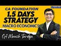 Macro Economics Final Plan | CA Foundation Sept 25 | CA Manish Tardeja