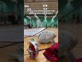 When in doubt, slow it down ✅ #Fencing #Sport #Action #SlowMotion