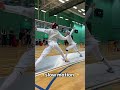 When in doubt, slow it down ✅ #Fencing #Sport #Action #SlowMotion