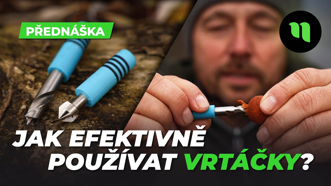 Jak efektivně používat vrtáčky na nástrahy | Karel Nikl | Tajemství perfektně vyvážené nástrahy