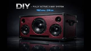 DIY High-End 5-Driver Speaker Build | ADAU1467 & TAS5828M | 192kHz/24bit Audio