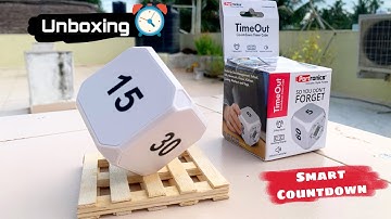 SMART TIMER CUBE | BEST ALARM | TIMEOUT | UNBOXING | TAMIL | Mr Unpack