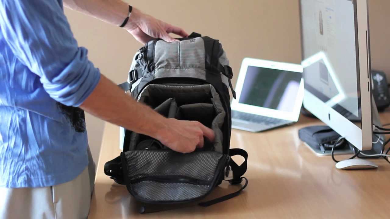 DSLR Camera + Macbook Air / iPad Backpack Review YouTube