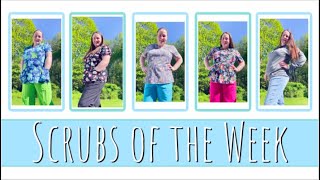 WHAT I WORE FOR SCRUBS THIS WEEK | Allie Young