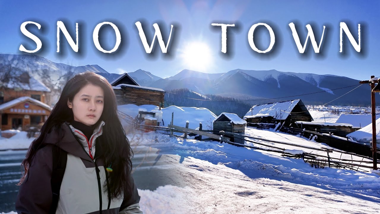 Snowy Frontier: Exploring Remote Village on the China & Kazakhstan