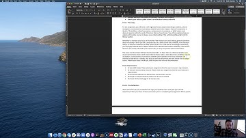 Signature Assignment General Overview