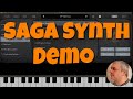 Audiokit pro saga synth  getting started and demo