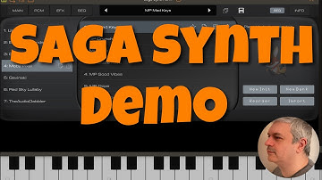 AudioKit Pro Saga Synth - Getting Started and Demo