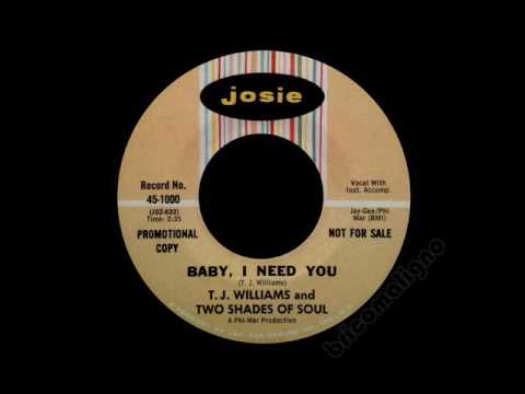 T. J. Williams And Two Shades Of Soul - Baby, I Need You