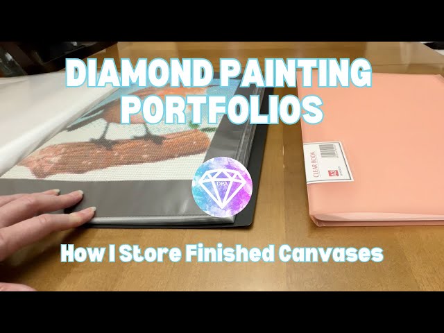 I got a diamond painting portfolio. I learned these exist