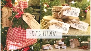 5 DIY Christmas Gift Ideas! Easy & Affordable | SoJustine