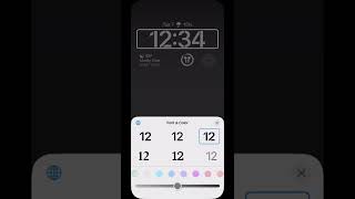 iOS 16 Minimal Dark Custom Lock Screen screenshot 5