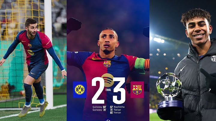 Borussia Dortmund 2-3 FC Barcelona | FULL MATCH REVIEW