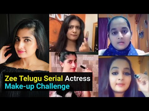 Zee Telugu Serial Actress Makeup