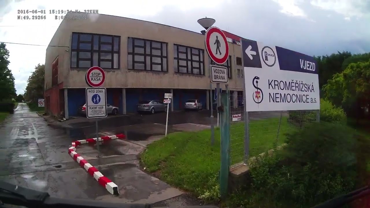 JSDH Kvasice - 1.6.2016 Požár Nemocnice Kroměříž - výcvik