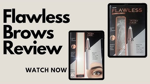 Flawless Brows Review | How To Use Flawless Brows @fashionvista1451 #flawlessbrows #review #howto
