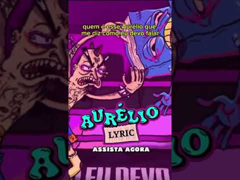 Assista ao lyric vídeo completo de Aurélio no Youtube! Link na bio.