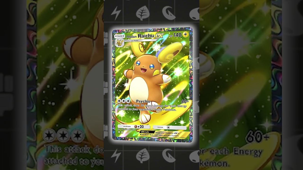 Alolan Raichu EX is TIMELESS!
