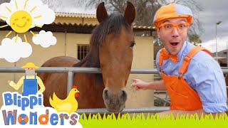 old macdonald with blippi blippi wonders educational videos for kids