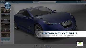 CATIA Live Rendering auf 4K-Displays mit NVIDIA