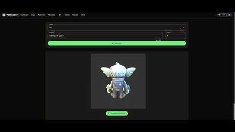 Generate 3D AI Models